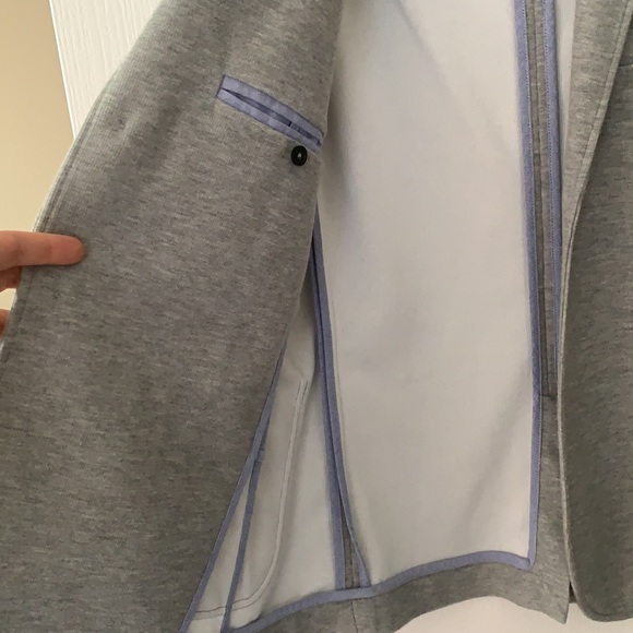 Tommy Hilfiger Stretch Blazer Sport Coat Grey M - Picture 5 of 8